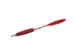 Balpen Bic Atlantis classic grip clic medium rood