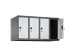 opzetkast,v. locker,4vak.,vak B 250mm,HxBxD 500x1000x500mm,vleugeldeur