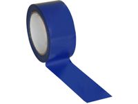 vloermarkeertape PVC blauw band LxB 33mx50mm