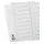 Tabbladen PP Set 1-10 Met Indexblad A4 11-Gaats Wit Personaliseerbaar