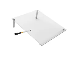 Notitiebord Nobo transparant acryl schuin A4
