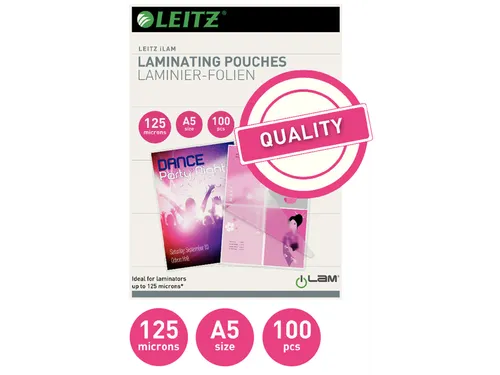 Lamineerhoes Leitz iLAM A5 2x125micron EVA 100stuks