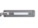 Bureaulamp LED MAULpure, dimbaar, USB-poort Zilver