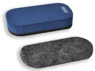 Magnetische Whiteboardwisser + Navul Vilt, Blauw - 8
