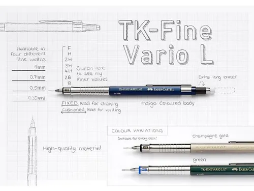 Reservegum Faber-Castell met reinigingsnaald set a 3 stuks