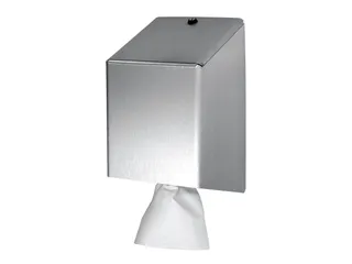 Midi Poetsrol Dispenser 438990 RVS mat geslepen - 1