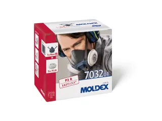 Moldex set halfgelaatsmasker serie 7000 TPE Maat M P3 R - 2