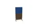 scheidingswand,v. kantoor-scheidingswand,NV bruin hickory,BN6016-blauw