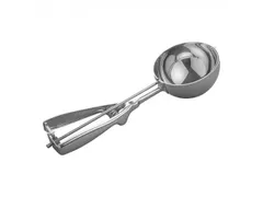 IJsportioneerlepel RVS 1/4 liter 90mm ijsknijper
