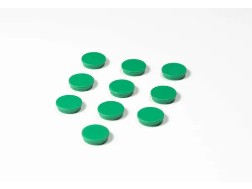 Smit Visual Memomagneten ø 30mm Groen 10 stuks