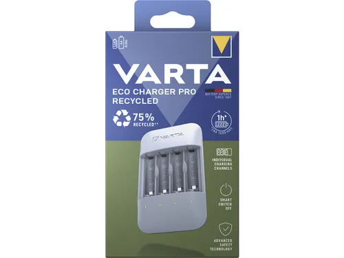 Batterijlader Varta voor 4 AA/AAA batterijen