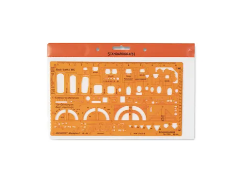 Sjabloon Standardgraph architect werkplan 1, 1:50