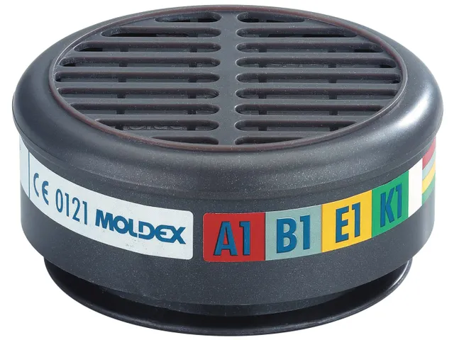 Moldex 890001 gas- en dampfilter A1B1E1K1