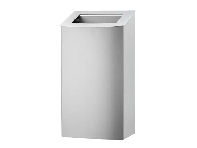 Afvalbak RVS anti-fingerprint coating Open 56 Liter