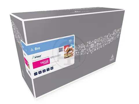 AS12328 Astar Brother TN328M HL toner magenta rebuilt 6000pagina's