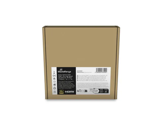 Active Optical HDMI Ultra High Speed Ethernet kabel 48 Gbps 10 meter