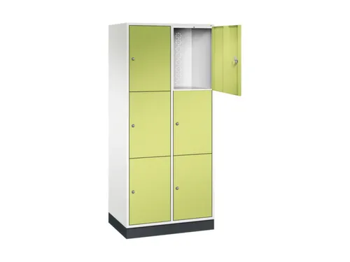 grootvolume-lockersysteem,HxBxD 1950x820x500mm,2x3vakken,cil.-slot