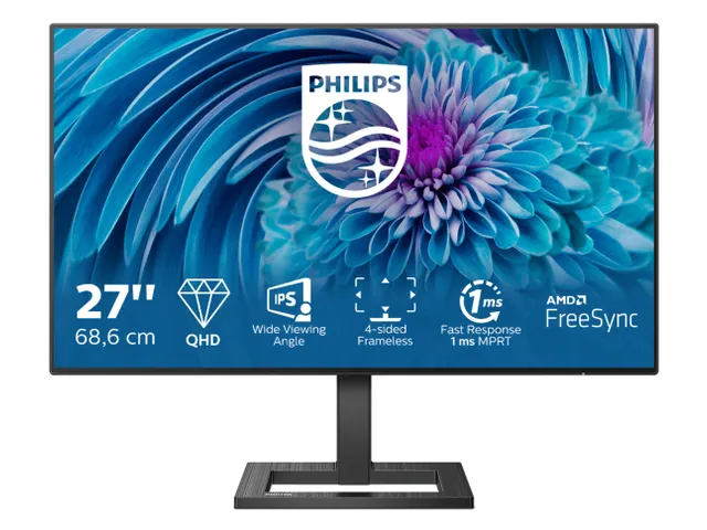 Philips E-Line QHD LCD 27 Inch Monitor