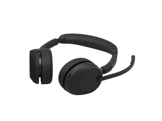 Jabra Evolve3 65 UC Stereo draadloze headset USB-C Oplaadstandaard