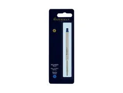 Balpenvulling Waterman fijn blauw blister à 1 stuk