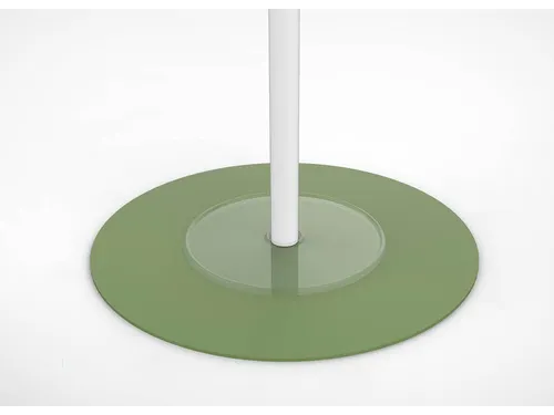 Unilux kapstok Aurora Staand Wit/Groen Beukenhout 6 haken