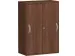 schuifdeurkast,HxBxD 1150x800x430mm,decor romp noten,decor front noten