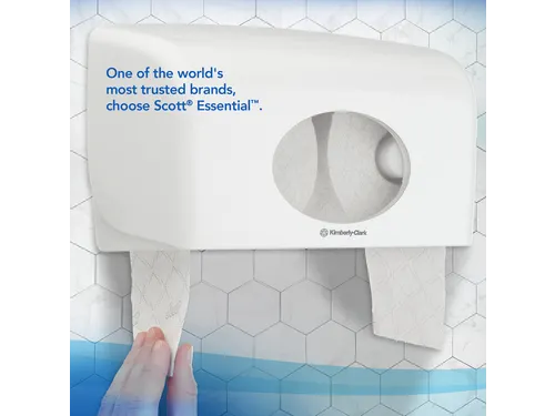 Toiletpapier Scott Essential 2-laags 600vel wit 8517