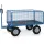 Handtrekwagen 6435PZ 750kg 1535x895mm draadgaas polyurethaan trekoog