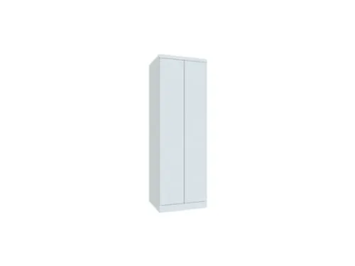 kleding-/wasgoedkast,RAL 7035,HxBxD 1800x600x500mm,vak B 300mm