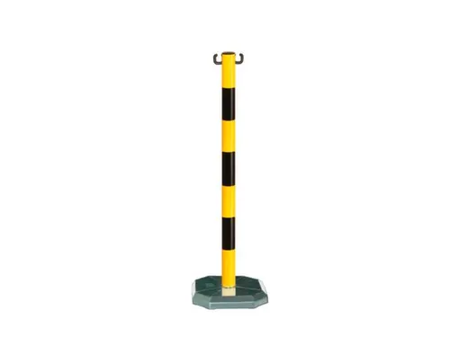 Kettingstaander Mobiel Kunststof H 900Mm Geel/zwart