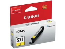 Inktcartridge Canon CLI-571 geel