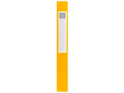 Klasseerdoos glansk. rug 40mm A4 geel