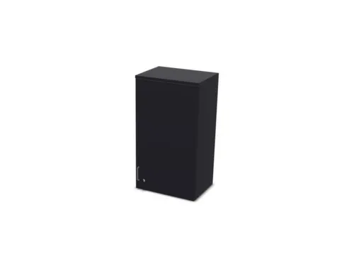 opzetkast v. kast met openslaande deuren CC-zwart 1070x600x445mm