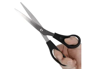Kantoorschaar Westcott 210mm met kunststof grip rvs - 8