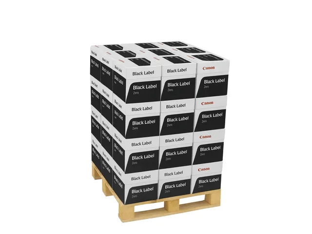 Kopieerpapier Black Label Premium A4 75 Gram Wit Halve Pallet