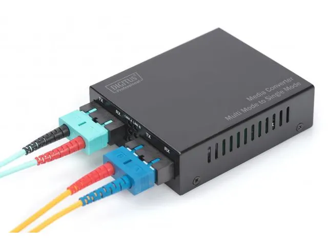 Gigabit Media Converter Multimode/Singlemode SC/SC tot 20 km