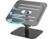 Alumia laptopstandaard zwart 15 inch