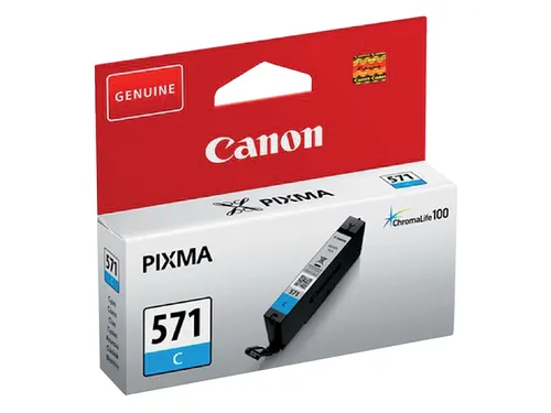 Inktcartridge Canon CLI-571 Cyaan