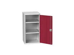 universele kast,HxBxD 1000x525x550mm,2xStalen bodem,draaigrendelslot