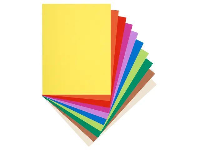 Vouwmap Exacompta Flash A4 80gr assorti 100 Stukds