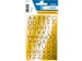 Etiket Herma 4145 13x12mm Letters A-Z Zwart op Goud 216 stuks