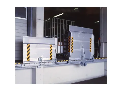 rail v. laadbrug,L 3000mm,vastlasbaar,staal koudgewalst