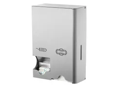 MediQo-line Maandverband- & tampondispenser klein RVS anti-fingerprint