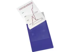 zichtpaneel,DIN A4,staand,blauw,achterzijde magnetisch