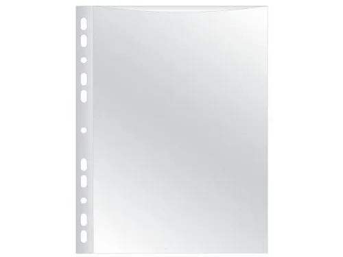 Geperforeerde Showtas A4 11-gaats Glashelder 50mic Pak 25 Stuks