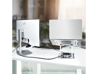 Verstelbare ergonomische laptopstandaard aluminium tot 10kg - 7