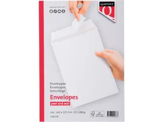 Envelop Quantore Bank C5 162x229mm Wit Zelfklevend - 3