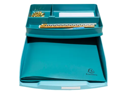 Brievenbak A4 COMBO STYLI SKANDI IJZIG BLAUW