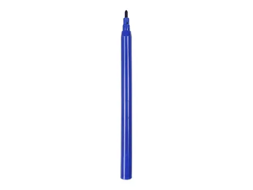 Viltstift 1mm blauw 10 stuks