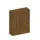 Schuifdeurkast 1540x1200x430mm Romp Noten Decor Front Noten